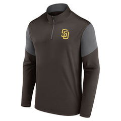 San Diego Padres Fanatics Logo Quarter-Zip Top | MLB US