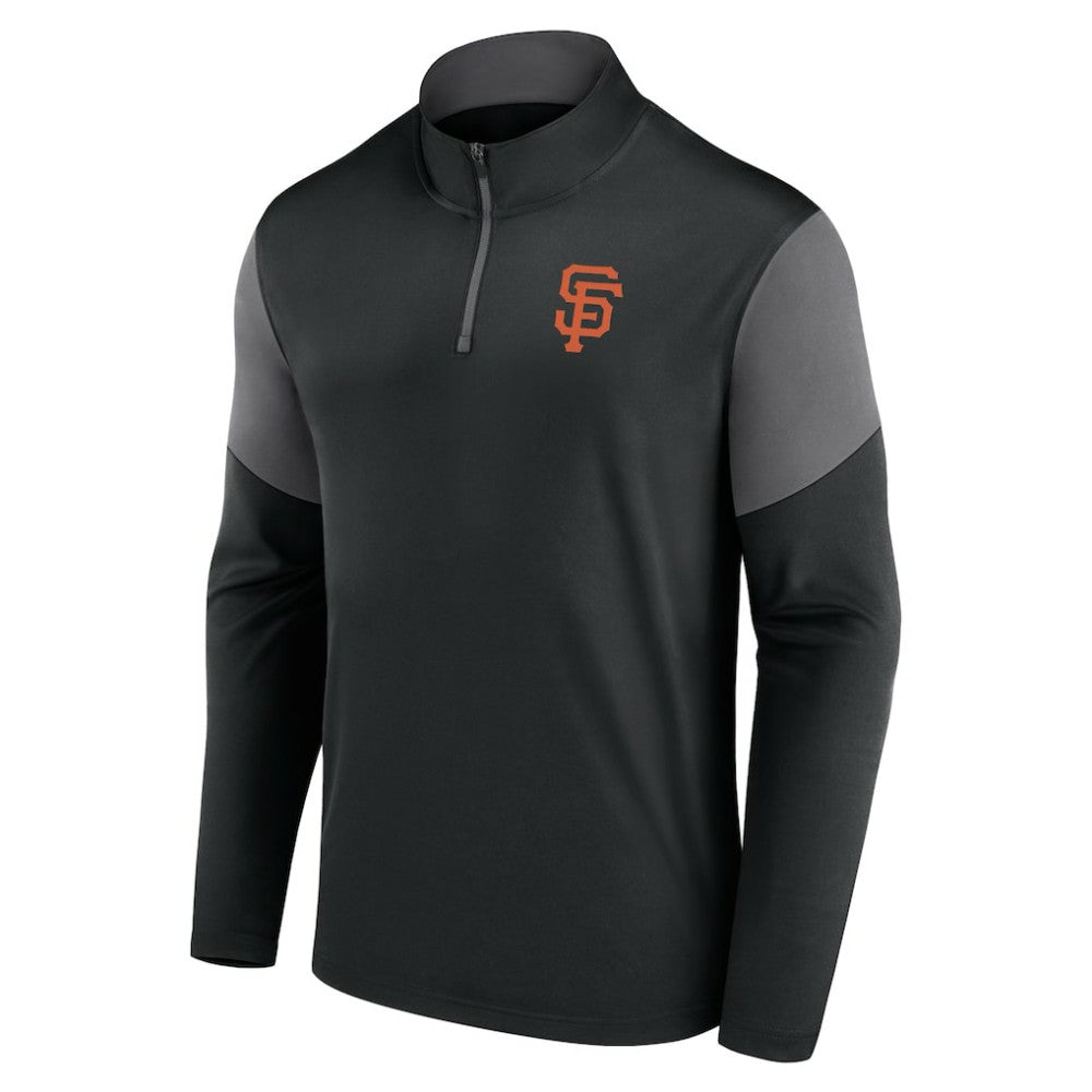 San Francisco Giants Fanatics Logo Quarter-Zip Top | MLB Shop