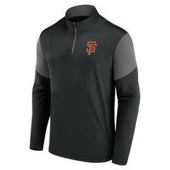 San Francisco Giants Fanatics Logo Quarter-Zip Top | MLB Shop