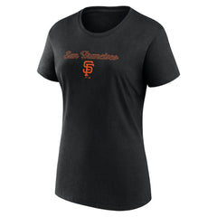 San Francisco Giants Fanatics Women's Script T-Shirt & Shorts Combo Set | MLB Sale