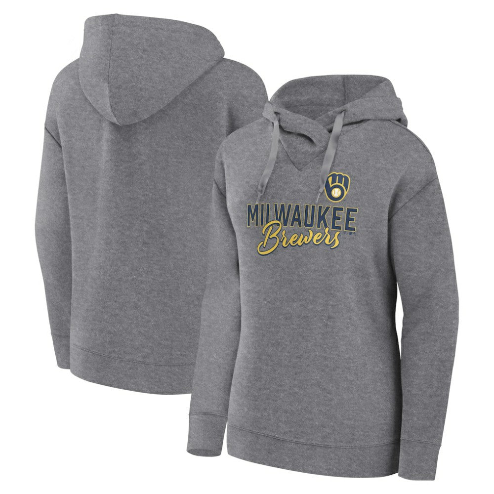 Milwaukee Brewers Fanatics Women's Script Favorite Lightweight Pullover Hoodie | MLB For sale