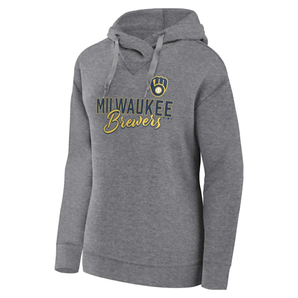 Milwaukee Brewers Fanatics Women's Script Favorite Lightweight Pullover Hoodie | MLB For sale