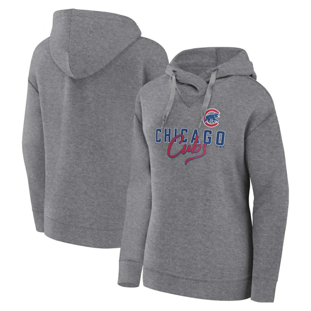 Chicago Cubs Fanatics Women's Script Favorite Lightweight Pullover Hoodie | MLB Near me