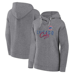 Chicago Cubs Fanatics Women's Script Favorite Lightweight Pullover Hoodie | MLB Near me