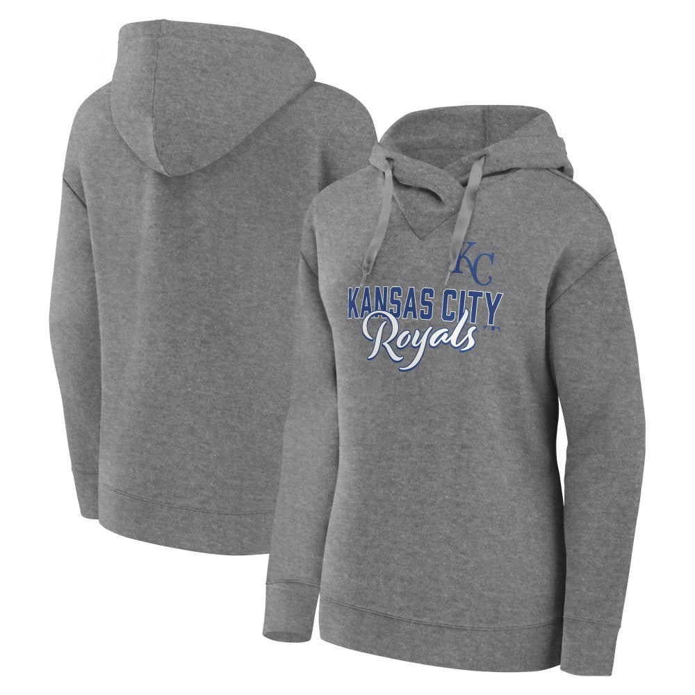 Kansas City Royals Fanatics Women's Script Favorite Lightweight Pullover Hoodie | MLB Shop