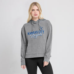 Kansas City Royals Fanatics Women's Script Favorite Lightweight Pullover Hoodie | MLB Shop