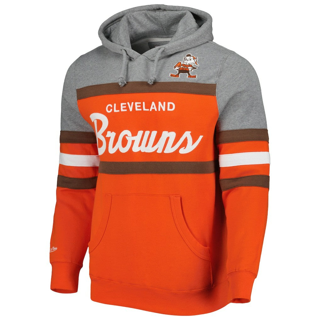 Cleveland Browns Mitchell & Ness Head Coach Pullover Hoodie