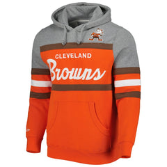 Cleveland Browns Mitchell & Ness Head Coach Pullover Hoodie