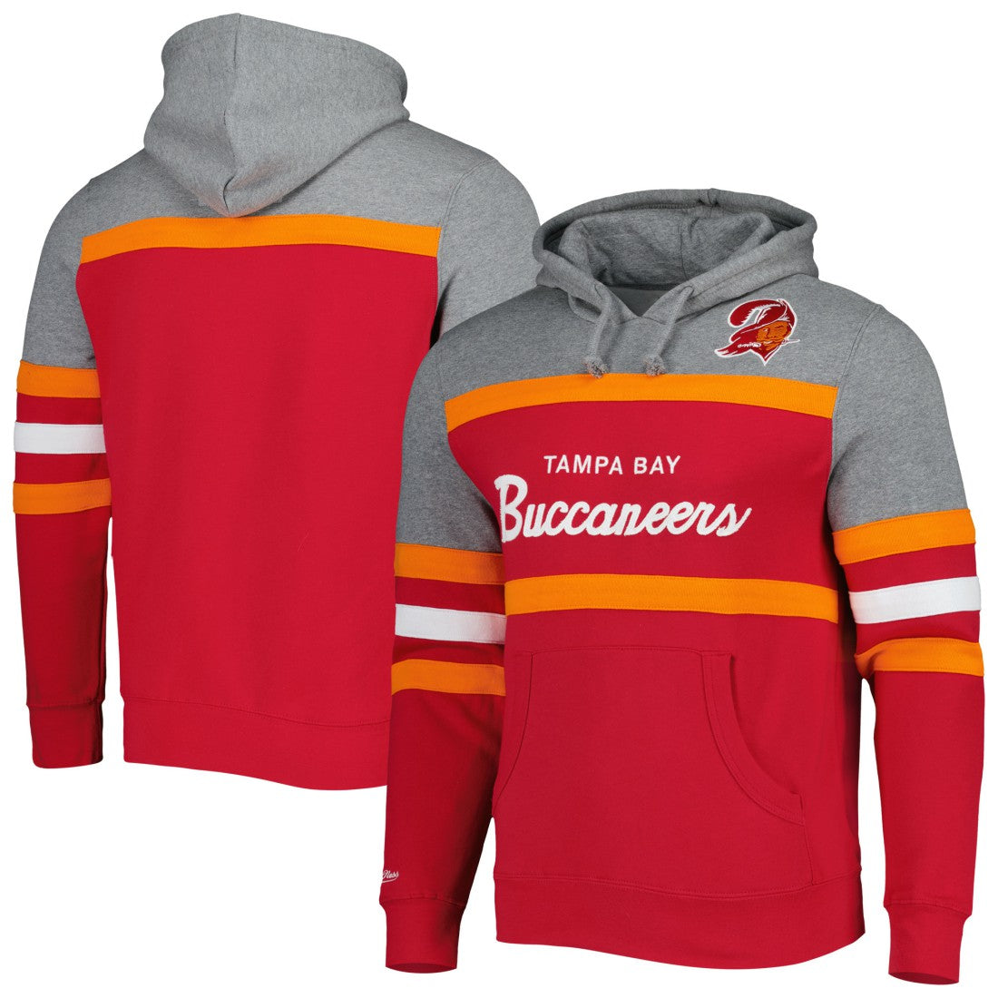 Tampa Bay Buccaneers Mitchell & Ness Head Coach Pullover Hoodie
