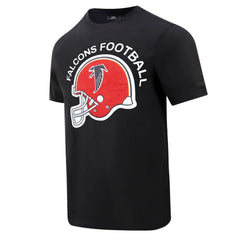 Atlanta Falcons  Pro Standard Red Helmet Wordmark T-Shirt