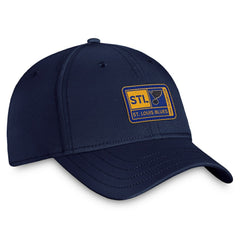 St. Louis Blues Fanatics Authentic Pro Training Camp Flex Hat – Navy On Sale