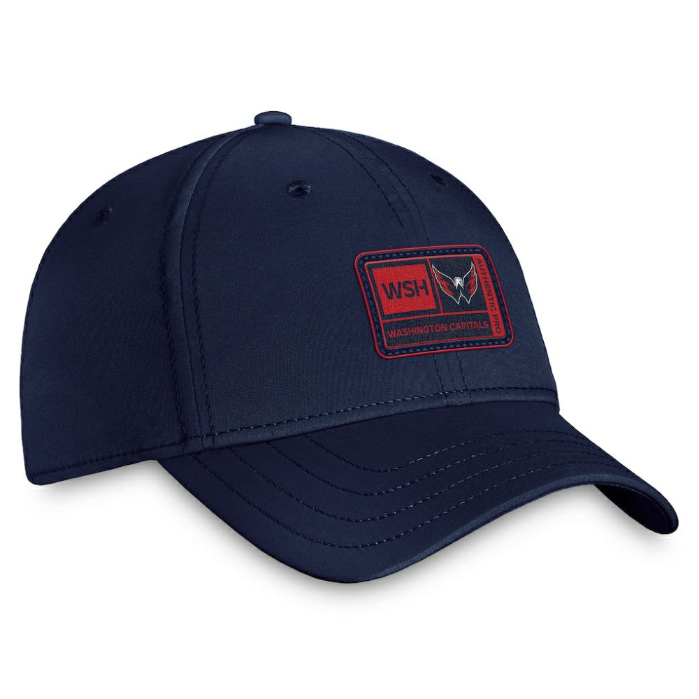 Washington Capitals Fanatics Authentic Pro Training Camp Flex Hat – Navy Discount