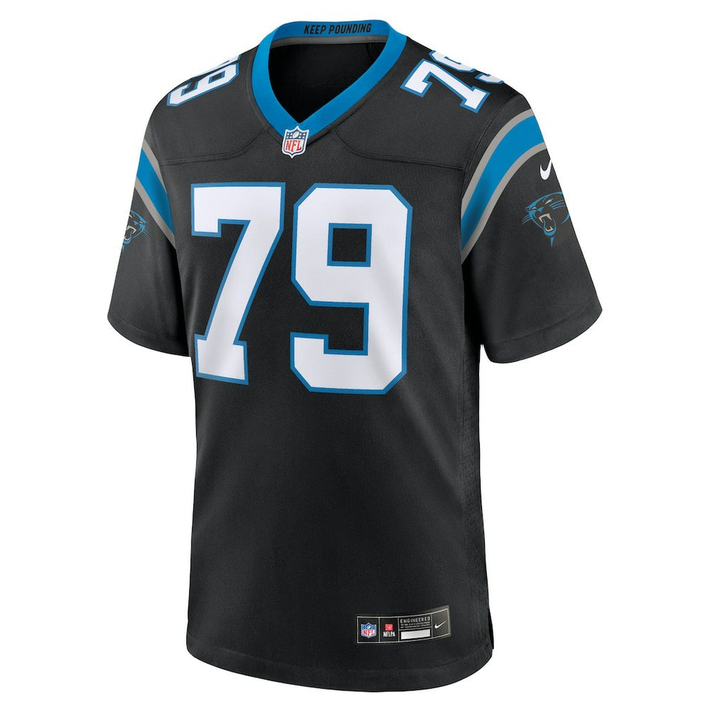 Carolina Panthers Nike Ikem Ekwonu  Game Jersey