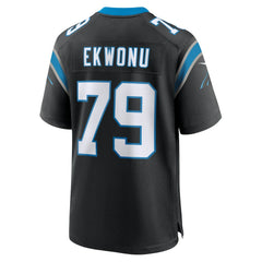 Carolina Panthers Nike Ikem Ekwonu  Game Jersey