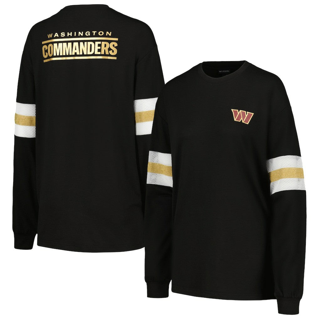 Washington Commanders  The Wild Collective Women's Long Sleeve T-Shirt