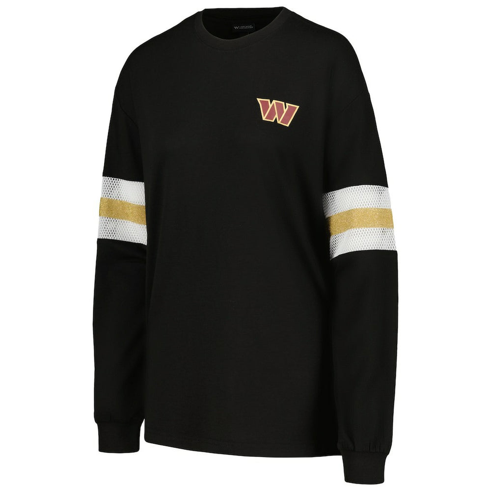 Washington Commanders  The Wild Collective Women's Long Sleeve T-Shirt