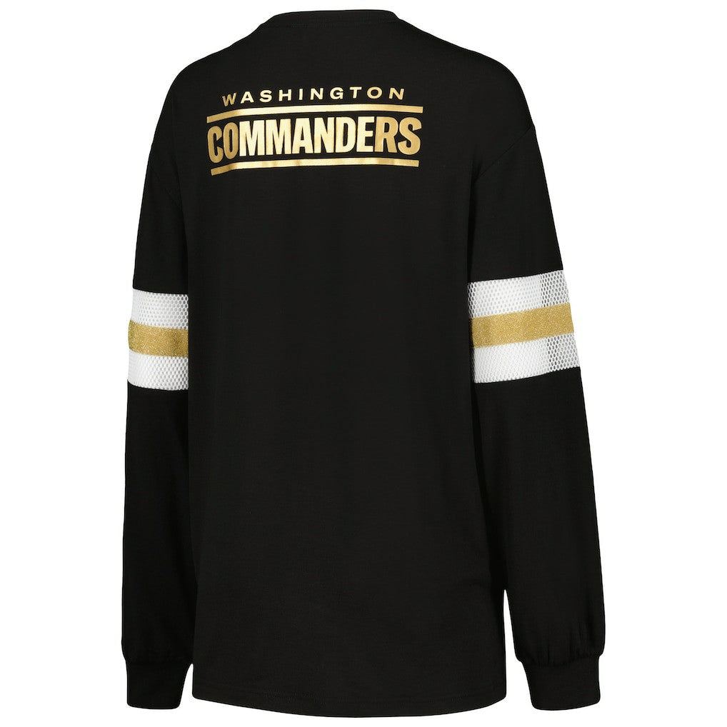 Washington Commanders  The Wild Collective Women's Long Sleeve T-Shirt