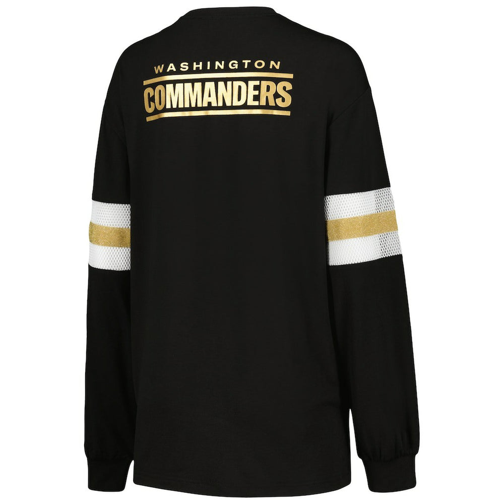 Washington Commanders  The Wild Collective Women's Long Sleeve T-Shirt