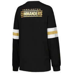 Washington Commanders  The Wild Collective Women's Long Sleeve T-Shirt