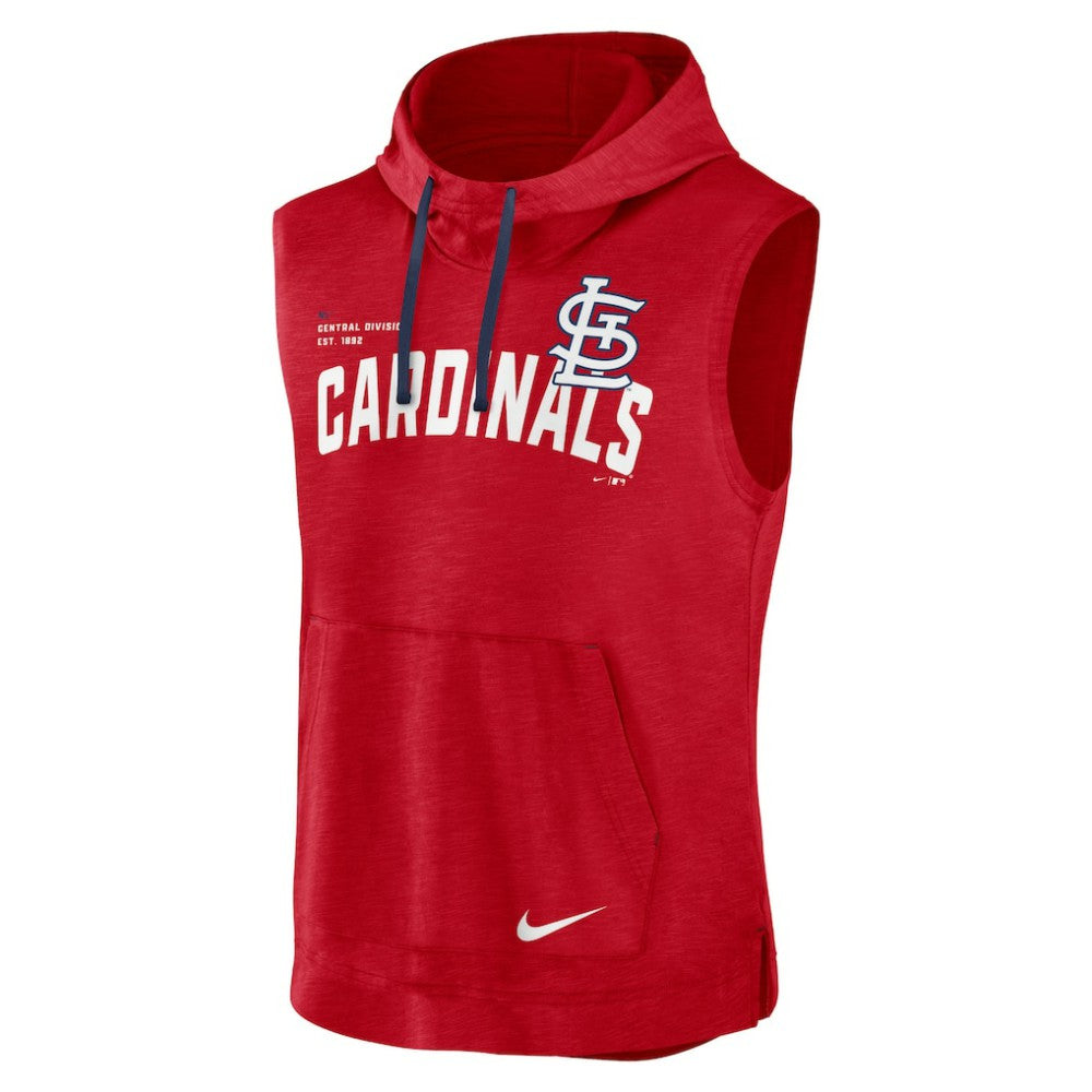 St. Louis Cardinals Nike Athletic Sleeveless Hooded T-Shirt | MLB Shop