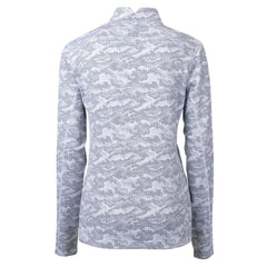 Philadelphia Phillies Cutter & Buck Women's Traverse Camo Print Stretch Quarter-Zip Pullover Top | MLB Shop