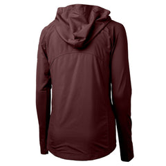 Washington Commanders  Cutter & Buck Women's Adapt Eco Knit Hybrid Recycled Full-Zip Hoodie