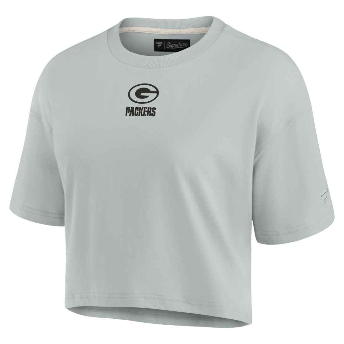 Green Bay Packers Fanatics Women's Elements Super Soft Boxy Cropped T-Shirt