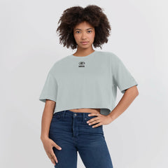 Green Bay Packers Fanatics Women's Elements Super Soft Boxy Cropped T-Shirt