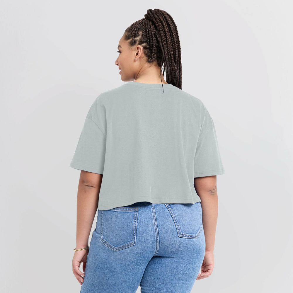 Green Bay Packers Fanatics Women's Elements Super Soft Boxy Cropped T-Shirt