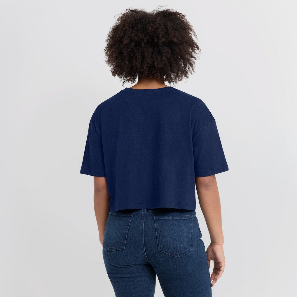 Dallas Cowboys Fanatics Women's Elements Super Soft Boxy Cropped T-Shirt