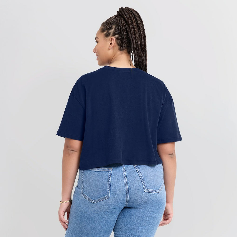 Dallas Cowboys Fanatics Women's Elements Super Soft Boxy Cropped T-Shirt