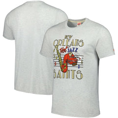 New Orleans Saints  Homage Jazz Hyper Local Tri-Blend T-Shirt