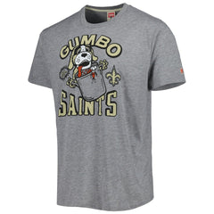 New Orleans Saints  Homage Gumbo Hyper Local Tri-Blend T-Shirt