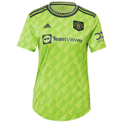 Scott McTominay Manchester United Women's 2022/23 Third Replica Player Jersey Neon Green - Adidas