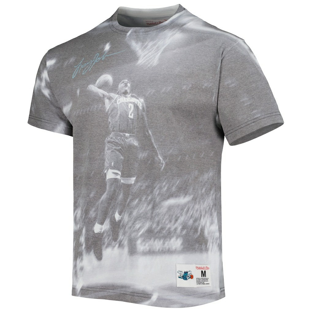 Larry Johnson Charlotte Hornets Above The Rim T-Shirt Discount