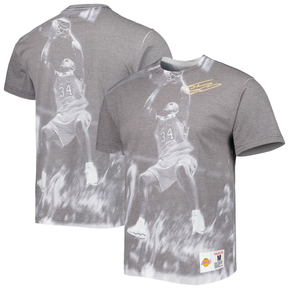 Shaquille O'Neal Los Angeles Lakers Above The Rim T-Shirt Outlet