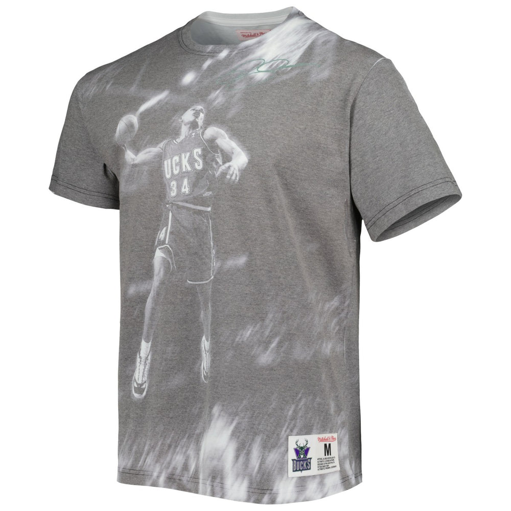 Ray Allen Milwaukee Bucks Above The Rim T-Shirt New