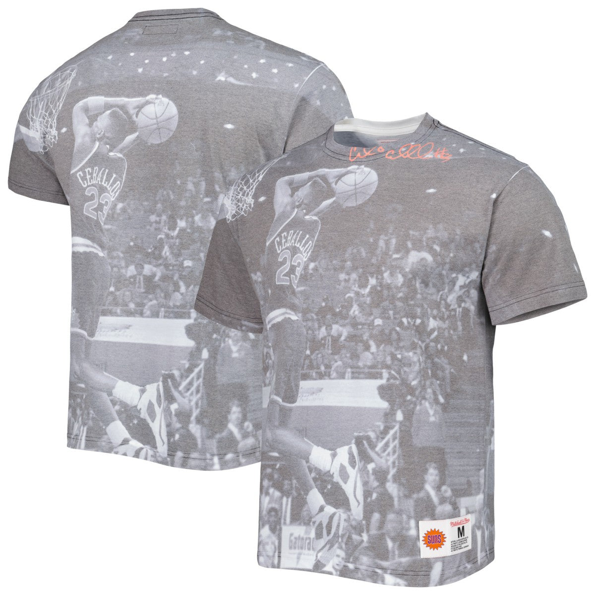 Cedric Ceballos Phoenix Suns Above The Rim T-Shirt New