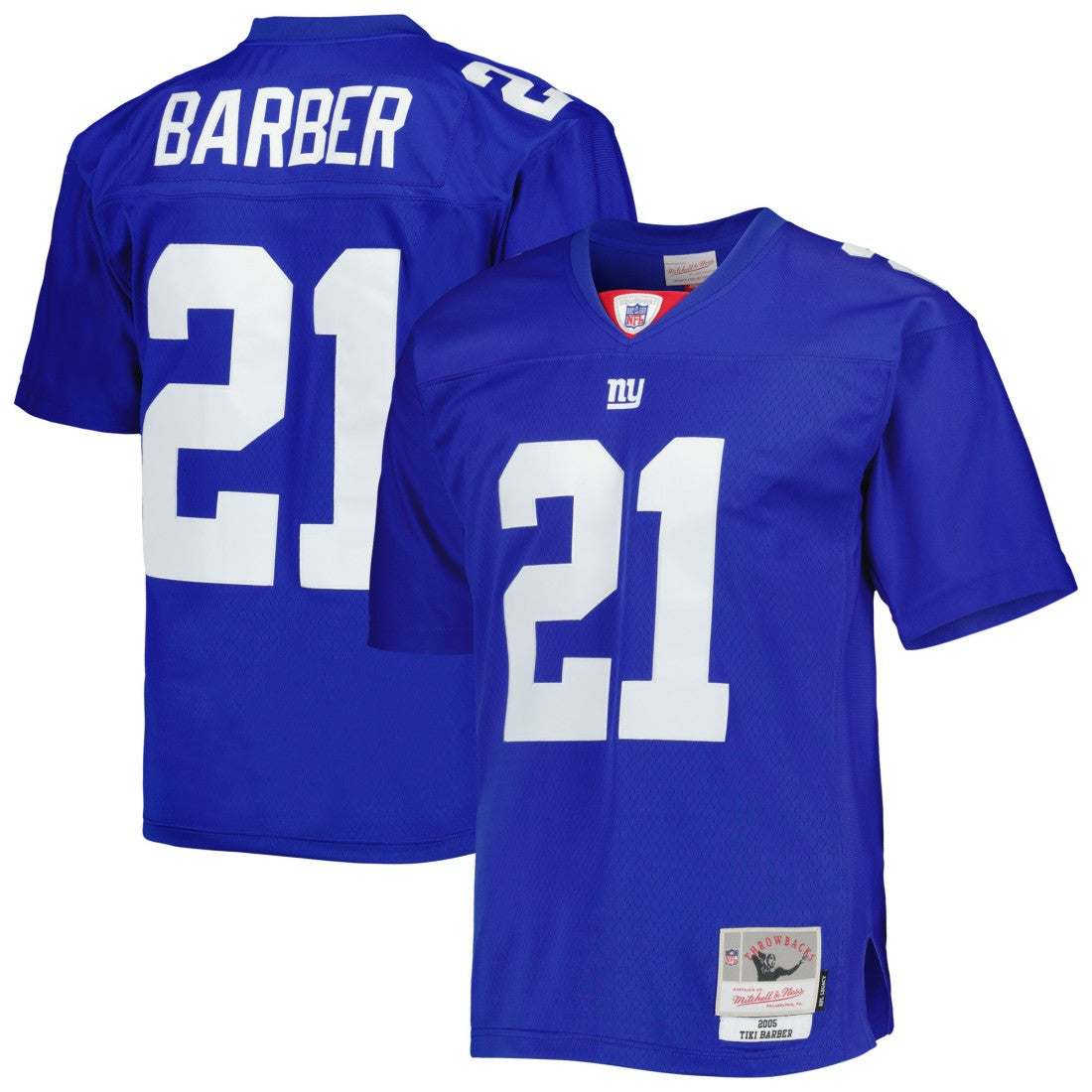 New York Giants Mitchell & Ness Tiki Barber  Legacy Replica Jersey