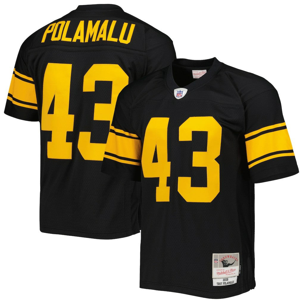 Pittsburgh Steelers Mitchell & Ness Troy Polamalu  Legacy Replica Jersey