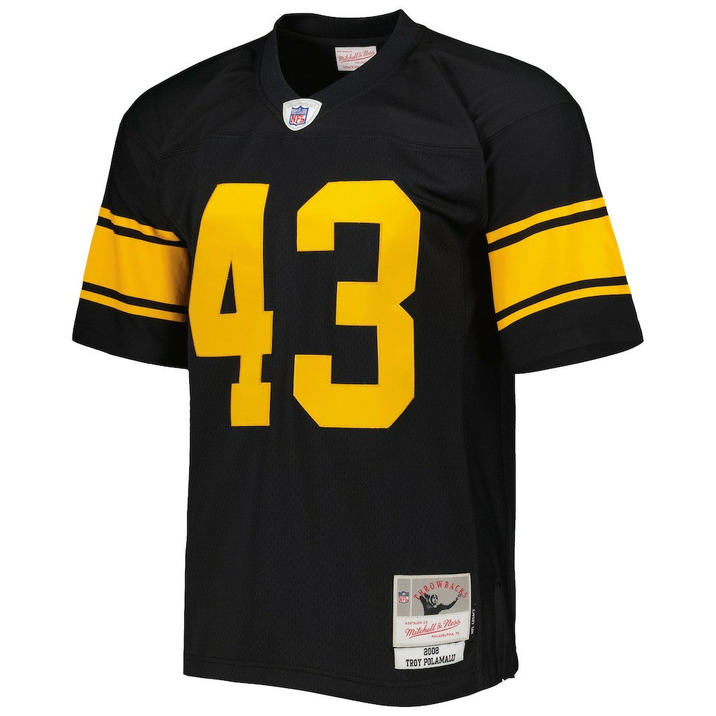 Pittsburgh Steelers Mitchell & Ness Troy Polamalu  Legacy Replica Jersey