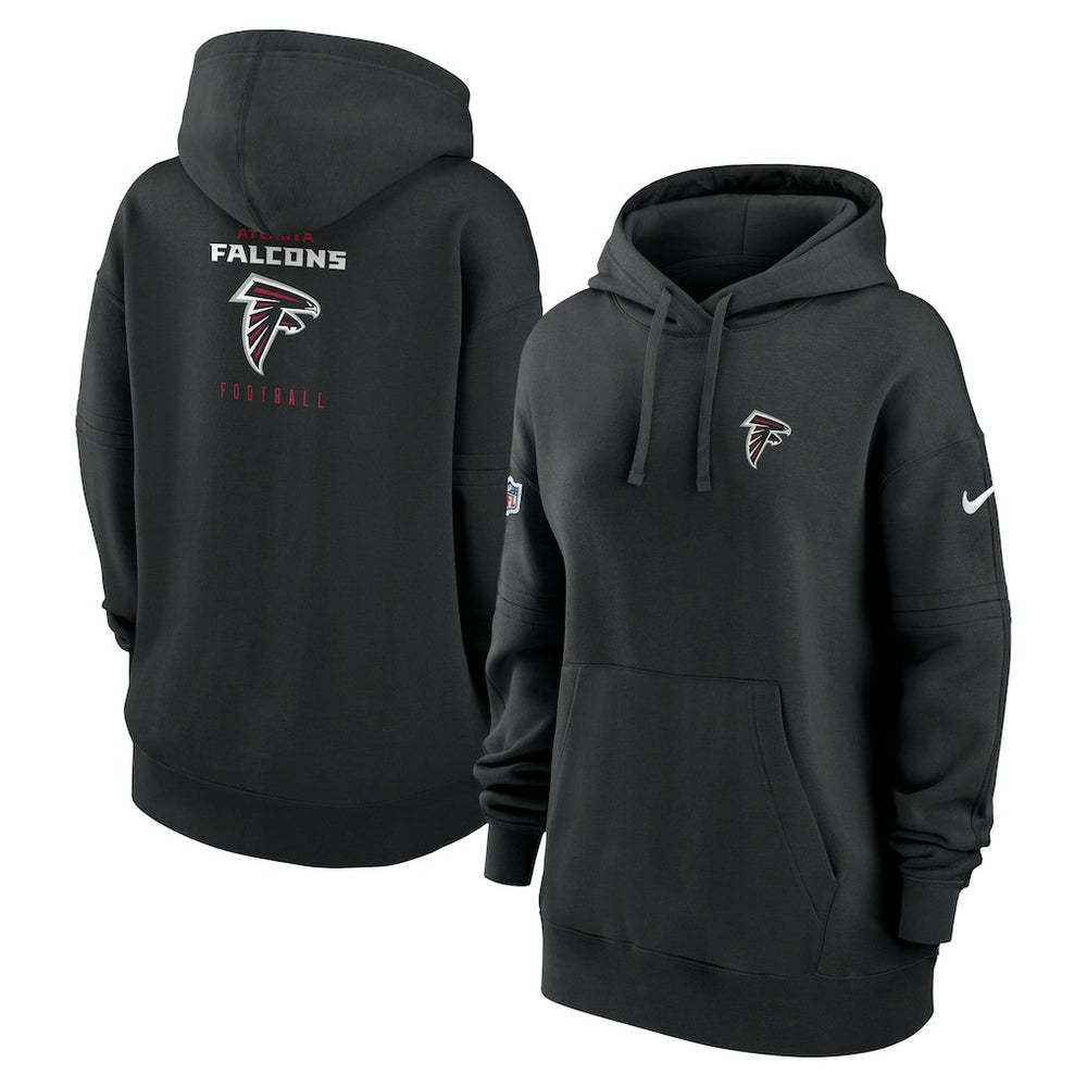 Atlanta Falcons Nike Women's 2023 Sideline Club Fleece Pullover Hoodie