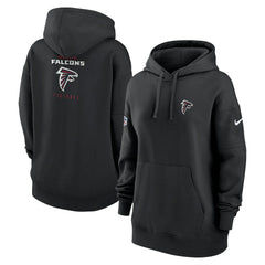 Atlanta Falcons Nike Women's 2023 Sideline Club Fleece Pullover Hoodie