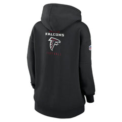 Atlanta Falcons Nike Women's 2023 Sideline Club Fleece Pullover Hoodie