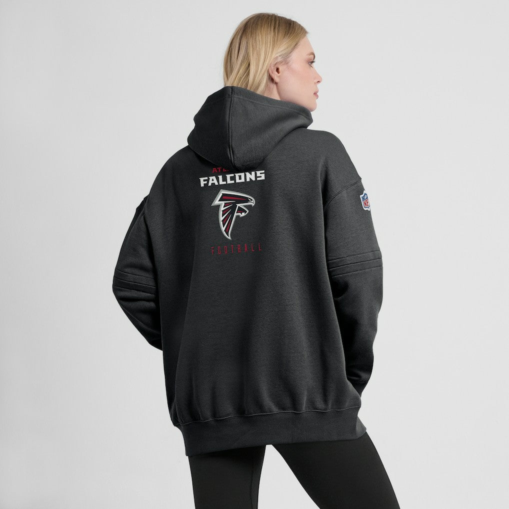 Atlanta Falcons Nike Women's 2023 Sideline Club Fleece Pullover Hoodie