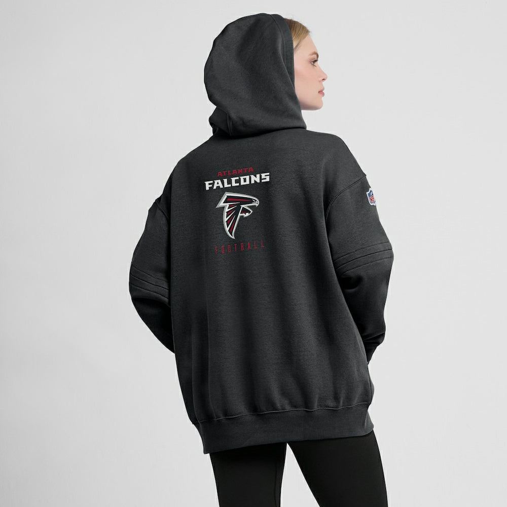Atlanta Falcons Nike Women's 2023 Sideline Club Fleece Pullover Hoodie