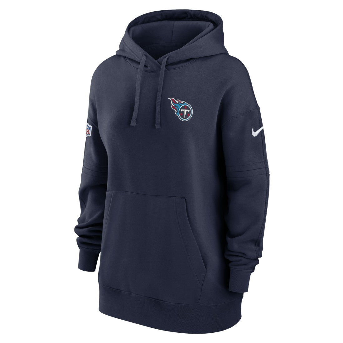 Tennessee Titans Nike Women's 2023 Sideline Club Fleece Pullover Hoodie