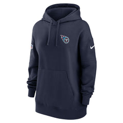 Tennessee Titans Nike Women's 2023 Sideline Club Fleece Pullover Hoodie