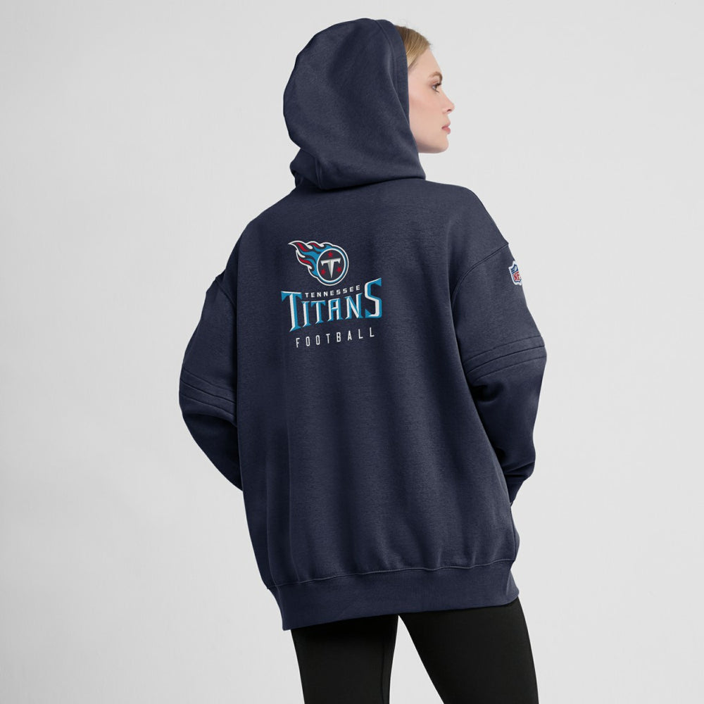 Tennessee Titans Nike Women's 2023 Sideline Club Fleece Pullover Hoodie