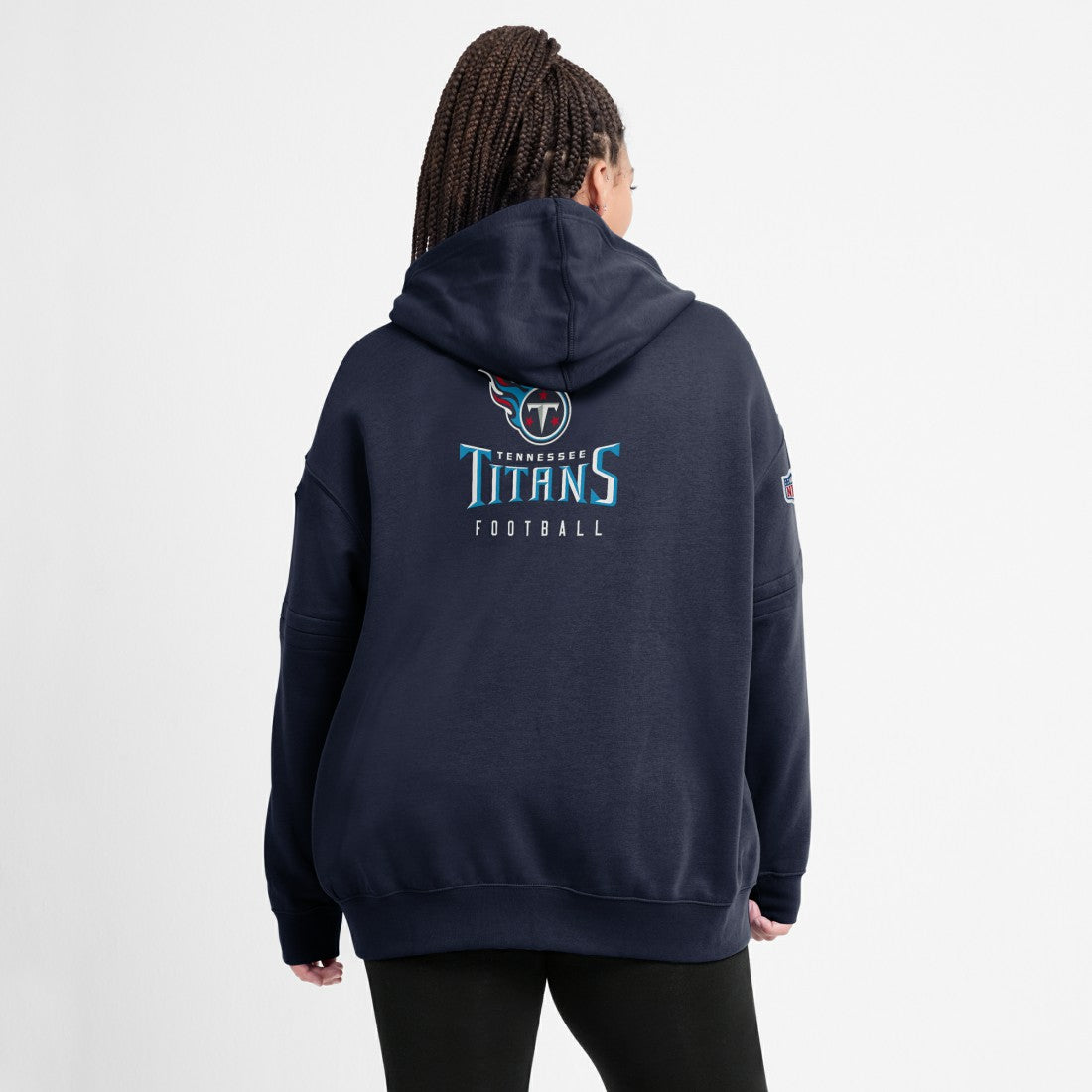 Tennessee Titans Nike Women's 2023 Sideline Club Fleece Pullover Hoodie